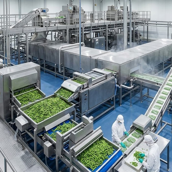 Frozen Fries Project Turnkey Manufacturers in Bangalore