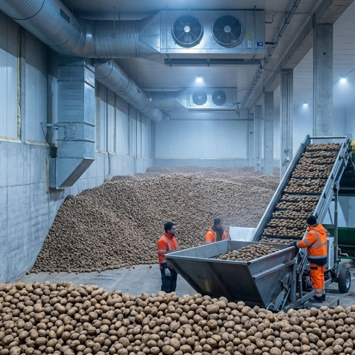 Potato Cold Storage Project Turnkey Manufacturers in Bangalore